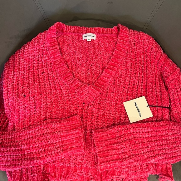 Superdown // Revolve Distressed Sweater NWT - Picture 5 of 8